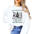 thumbnail image 2 of Funny Deck These Halls Sweatshirt for Women and Men Trendy Christmas Sweater White Sweatshirt Adult Medium, 2 of 4