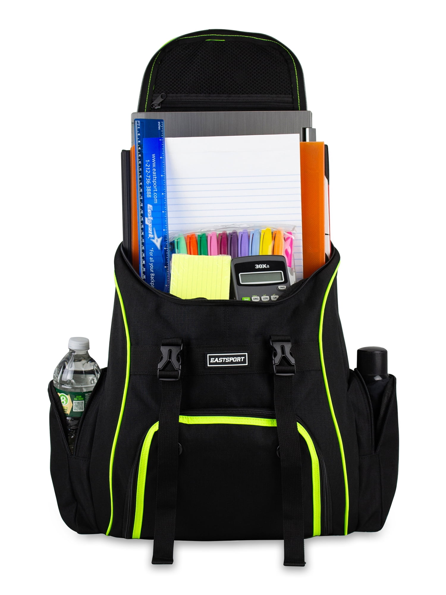 Eastsport Unisex Supersport Backpack, Lemon Trim