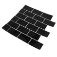 thumbnail image 3 of Self-Adhesive Wall Sticker Square for TV Wall Waterproof Black Pet Pu 1Pcs, 3 of 3