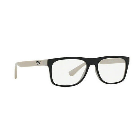 emporio armani s ea3097 5557 53 square plastic grey clear eyeglasses walmart emporio armani s ea3097 5557 53 square plastic grey clear eyeglasses walmart