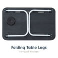 thumbnail image 5 of Lammaloe Foldable Lap Desk, Portable & Lightweight Laptop Desk for Bed and Couch - Ideal for Working, Reading, or Eating, Small, 5 of 8