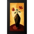 thumbnail image 2 of Sewell, Krista 14x24 Black Modern Framed Museum Art Print Titled - Floral Expressions II, 2 of 5