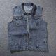 thumbnail image 3 of Chaleco vaquero clásico para hombre, chaqueta de talla grande, 7XL, 8XL, 6XL, primavera y otoño, moda urbana, holgado, ropa de marca para hombre de gran tamaño, 3 of 5