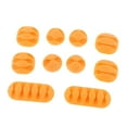 thumbnail image 1 of funtasica Desk Cable Management, Detachable Multi-purpose Cable Clamps For Mouse Cable Charging Cables orange, 1 of 7