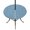 Light Blue, Sky Blue, White, variant on Round Outdoor Tablecloth with Umbrella Hole and Zipper, Sky Blue Tablecloth with Elastic Waterproof, Farmhouse Vintage Blue Solid Color Modern Patio Table Covers for 36" - 44" Picnic Pool Tables