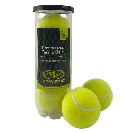 - Athletic Works Single Can Tennis Balls