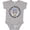 AC-Heather Grey, variant on Future Astronaut Space Rocket Girls Baby Bodysuit