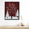 thumbnail image 4 of Nawypu  9 Pieces Christmas Wall Decor Snowflake Let It Snow Canvas Poster Buffalo Plaid Christmas Tree Wall Decor Room Decorations Poster for Christmas Holiday Home Decor, 4 of 4