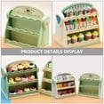 thumbnail image 2 of 2 piezas de minicasas de supermercado, modelo de simulación de estantería de tienda, diseño de casa de muñecas, modelo de estantería, 2 of 7