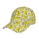 thumbnail image 1 of Fotbe Banana Gorro Clásico de Béisbol, Gorra Ajustable con Broche Snapback, Gorro de Exterior de Algodón Suave, 1 of 6