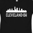 thumbnail image 4 of Inktastic Cleveland Ohio Skyline City Silhouette Boys or Girls Toddler T-Shirt, 4 of 5