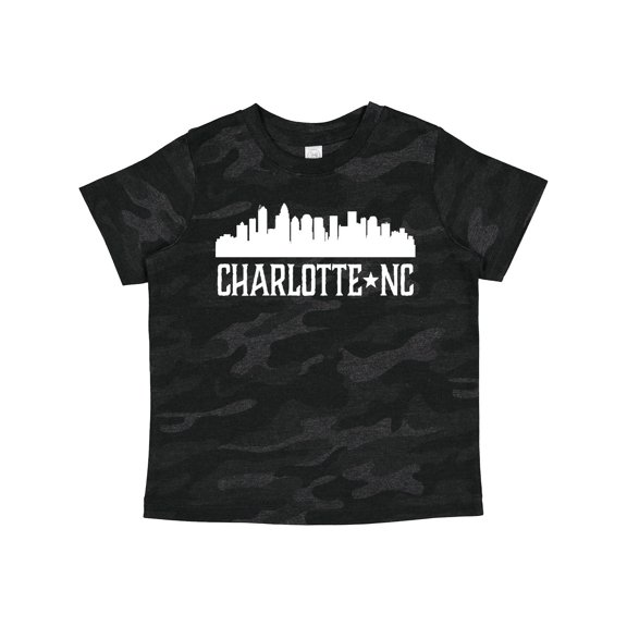 Inktastic Charlotte North Carolina Skyline Nc City Boys or Girls Toddler T-Shirt