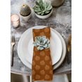 thumbnail image 2 of Yellow Brown Pumpkins Fall Cloth Napkins Set of 6 Reusable Dinner Napkins, Thanksgiving Botanical Modern Art Cocktail Napkin Washable Table Napkins for Wedding/Holiday Party/Baby Shower 20"x20", 2 of 7