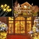 thumbnail image 5 of Guirnalda de luces de hadas de 100M IP67 resistente al agua 8 modos para decoración de jardín al aire libre, 5 of 7
