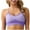 Purple, variant on Yghzkop Women's T-Back Sports Bras Seamless Sexy Push Up Comfort Wireless Yoga Bra Medium Support Shaping Fitness Bralette Bra