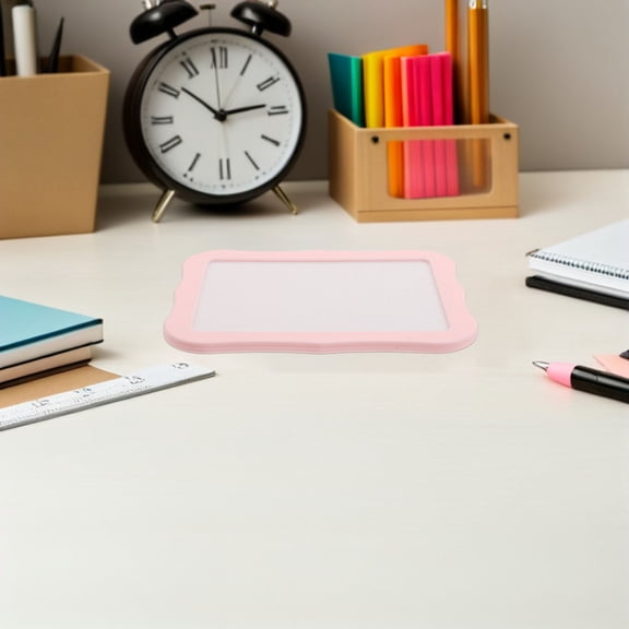 Milisten 2-Pack Magnetic Dry Erase Boards, Mini Whiteboard Set for Locker, Refrigerator, Home Office Notes and Reminders