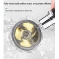thumbnail image 5 of Hydro Jet Vortex Shower Head Filter Handheld 360° Power Propeller, 5 of 5