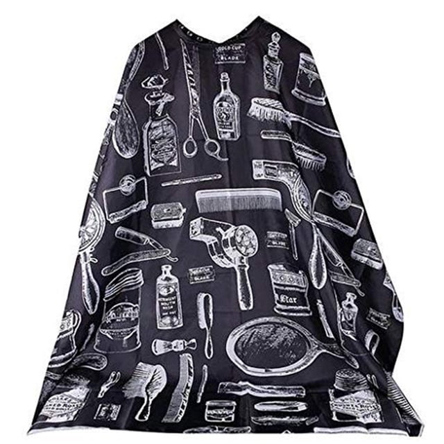 Châle en Toile à Motif pour Cheveux Coupés, Salon, Barbier, Robe, Peignoir, Châle de Coiffure