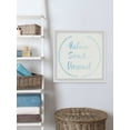 thumbnail image 4 of Marmont Hill Three Bathroom Rules Framed Wall Art, 32" x 32", 4 of 6