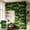 D, variant on Artificial Hedge Fence Expandable Faux Leaf Privacy Screen Panel Decorative Green Wall Garden Balcony Fence Divider Outdoor Patio Backyard Home Decor Trellis Covering Privacy Barrier Fence