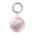 thumbnail image 1 of Para Airtag Cover Funda Protectora TPU Con Llavero (transparente) Rosa, 1 of 2