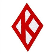 Kappa Alpha Psi Fraternity Diamond Embroidered Appliqu Patch Sew or Iron On Greek Blazer Jacket Bag Nupe (Diamond Plain Patch)