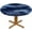 Gold Foil Constellations, variant on Stars Round Table Cloth Planet Earth Outer Space Solar System Elastic Edged Table Cover Fade And Stain Resistant Table Cloths Easy To Clean Fits Tables 40-44" Diameter