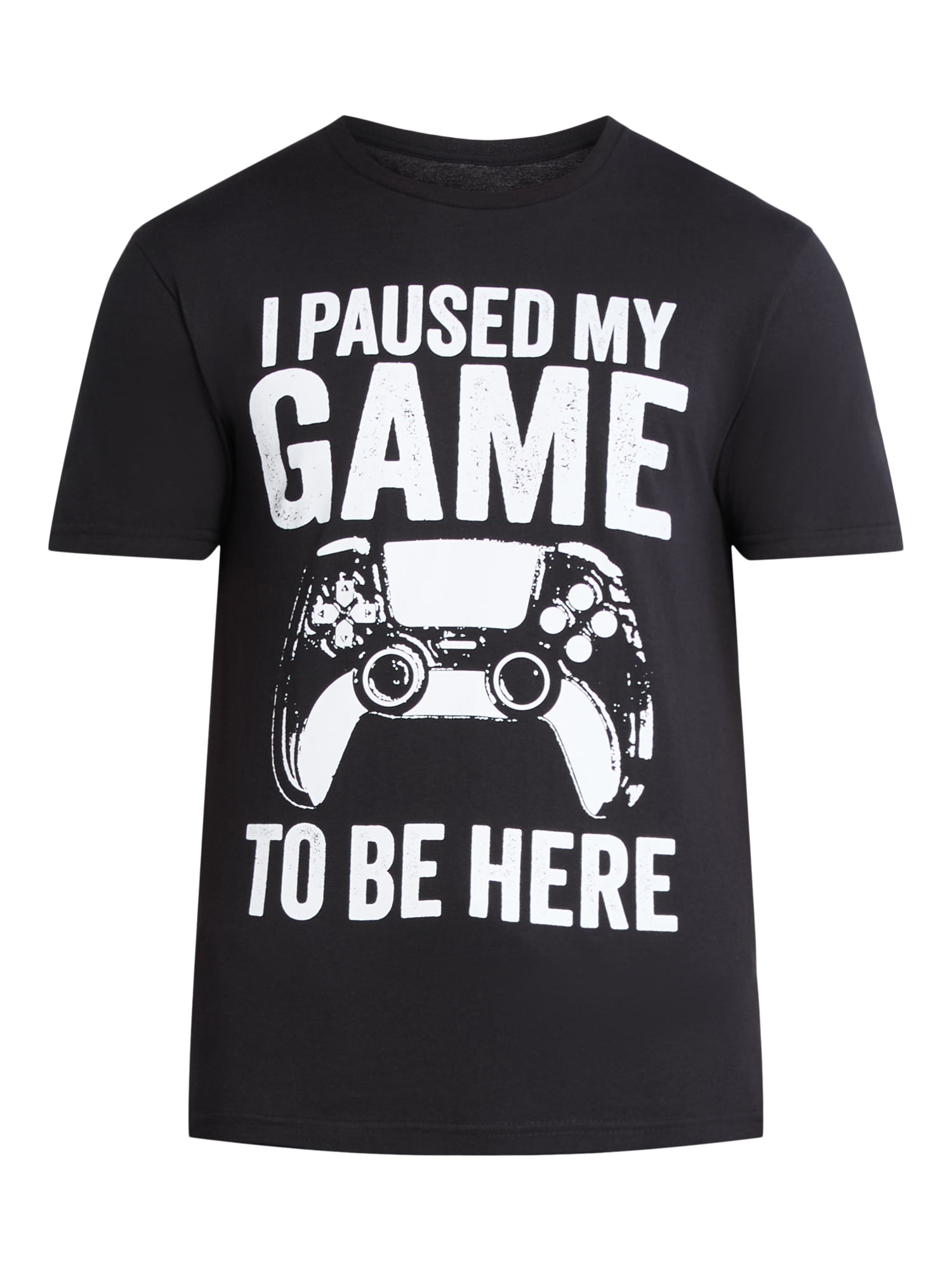 Video Games Men's Cotton Graphic Tee with Short Sleeves, 2-Pack, Sizes S-3XL