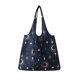thumbnail image 3 of Cateissary Bolsa de compras Bolsa de hombro plegable portátil Bolsa de almacenamiento de comestibles reutilizable Almacenamiento y organización del hogar cian S, 3 of 6