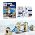 thumbnail image 1 of Paper London Bridge Model Puzzle 3D DIY Jigsaw Niños Juguetes educativos, 1 of 8
