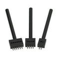thumbnail image 3 of Leather Punch, Leather Punch Set Leather Craft Tool Kits Black Tooth  For Leather Punching Tools For Carbon Steel For Punching For Leather Crafts, 3 of 8