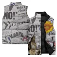 thumbnail image 5 of Manténgase abrigado en invierno Chaleco de trabajo para hombres Chaleco sin mangas cómodo y versátil para hombres Ropa deportiva de ocio de moda moderna y genial, 5 of 5