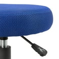 thumbnail image 4 of Norwood Commercial Furniture Adjustable-Height Colorful Mesh Rolling Utility Stool-Blue, 4 of 10