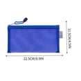 thumbnail image 3 of Fiudx Estuche Transparente con Cremallera de Gran Capacidad, Diseño Protector, Resistente Al Agua, Ideal para Exámenes Escolares, Ideal para Estudiantes, Fácil Acceso y Visibilidad., 3 of 5