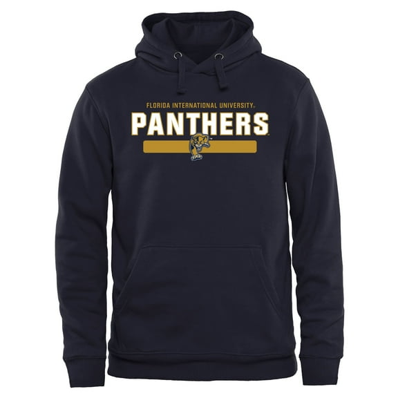 Men's Navy FIU Panthers Team Strong Pullover Hoodie