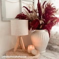 thumbnail image 4 of EDISHINE Tripod Table Lamp, Small Cute Bedside Lamp, Nightstand Lamp for Nursery, Bedroom, Kid Room, Living Room, E26 Socket, 14.2 Inch, 4 of 13