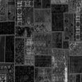 thumbnail image 1 of Ahgly Company Indoor Square Patchwork Gray Transitional Area Rugs, 6' Square, 1 of 4