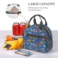 thumbnail image 6 of Goofa Different Chemical Things Pattern Lunch Bag ,Insulated Lunch Box, Small Leakproof Cooler Food Lunch Containers Reusable High Capacity Lunch Tote Bags, 6 of 8
