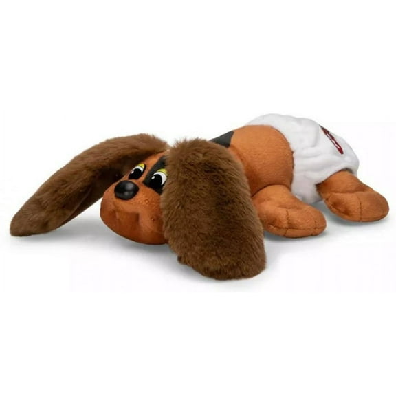 Pound Puppies Brown with Dark Brown Spots 7"