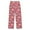 Flower English bulldogs, variant on Wobogo Flower English Bulldogs Long Pajama Pants Bottoms Soft Sleepwear with Pockets