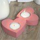 thumbnail image 4 of 2Pcs Heart Candle Base Molds for Making Tealight Holder Candle Holder Home Decorations, Heart Tealight Holder Molds, 4 of 4