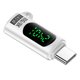 thumbnail image 1 of Propiedad Medidor Potencia Pantalla Digital Tipo C Adaptador 8K 60Hz PD 240W 80 Gbps () Blanco, 1 of 9
