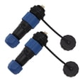 thumbnail image 1 of Conector a prueba de agua, 2 piezas SD16 IP68 a prueba de agua S Conector a prueba de agua I Conector a prueba de agua Valor excepcional, 1 of 12