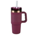 thumbnail image 5 of Ozark Trail 18 Oz Insulated Stainless Steel Tumbler With Handle,Violet Magenta, 5 of 9