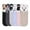 SSA102, variant on 6-PACK Couver Women's Warm Soft Polyester Winter Toe Socks, Animal Multi-Color Stripe Pattern, 9-11