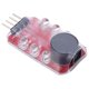 thumbnail image 5 of Alarma de bajo voltaje de batería de litio de 5 piezas, advertencia de luz de sonido de PCB Detección en tiempo real Alarma de zumbador de voltaje de batería para paquetes de baterías de litio 2S 3S, 5 of 8
