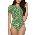 thumbnail image 2 of Picia 60s and 70s Style Womens One Piece Swimsuits Modest Tummy Control Bathing Suits Lace Up Slimming Swim Suit-XX-Large, 2 of 9