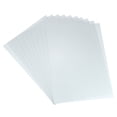 thumbnail image 1 of 10 Pcs Feuilles de Plastique Rétractable, 8x12 Pouces, Argent, 1 of 6