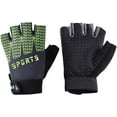 thumbnail image 3 of Junior Kids Cycling Gloves Non-Slip Breathable Half Finger Skateboard Bike Riding Gloves Mitten Shockproof Sports Training UV Protection Fishing Climbing Fingerless Gloves for Boys Girls Age 5-10, 3 of 5