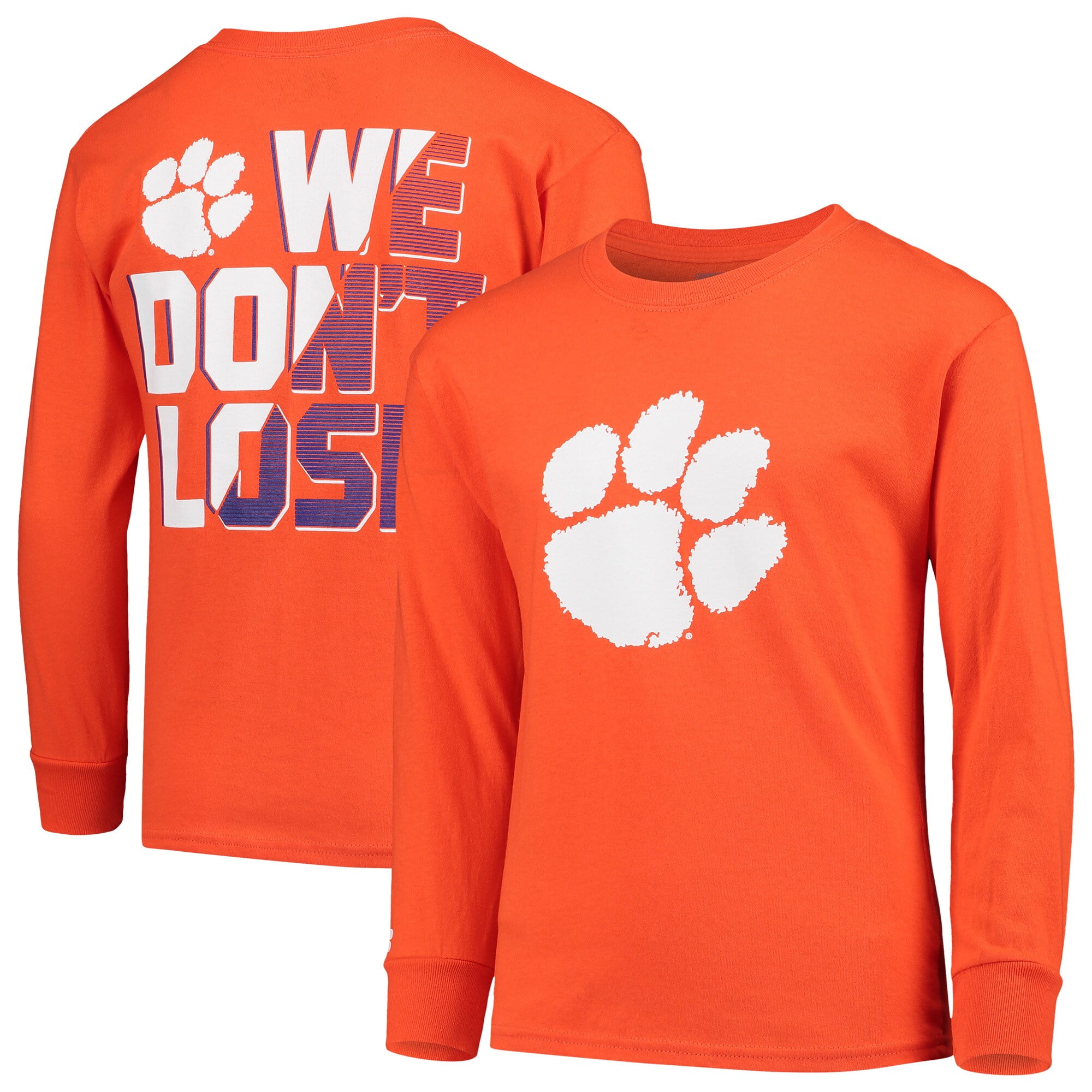 Youth Russell Athletic Orange Clemson 